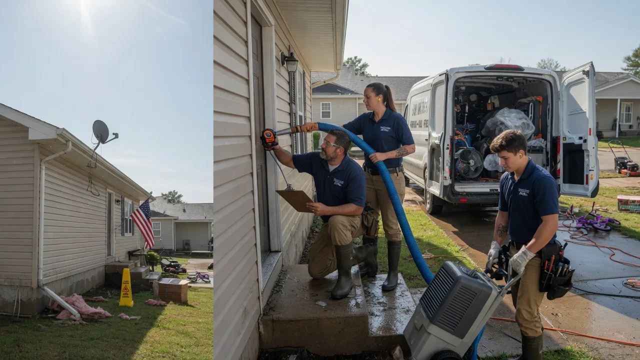 Ceiling Water Damage Restoration in State University, AR near me